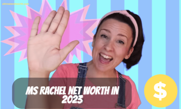 Ms Rachel net worth in 2023