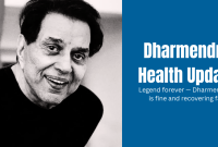 Dharmendra Ji is fine and recovering fast! Dharmendra Ji is fine